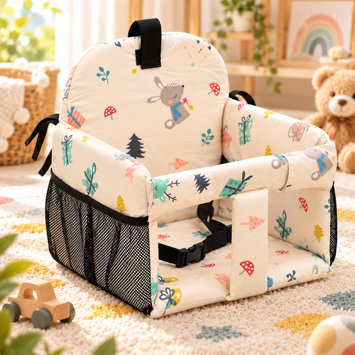 Siège confort bébé Bercée, motif Forêt enchantée
